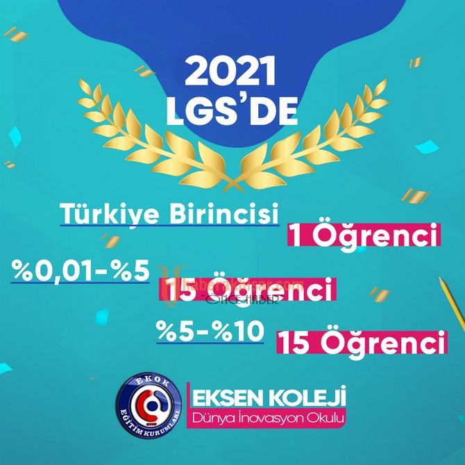LGS Türkiye Birincisi Akhisar’dan