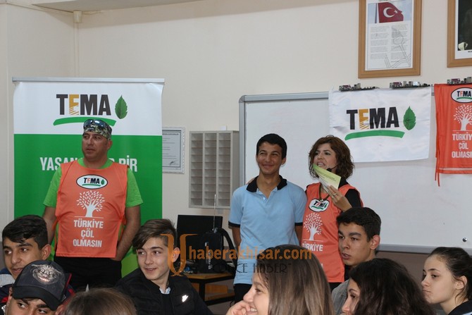 Akhisar TEMA Cumhuriyet MTAL’de Öğrenciler İle Buluştu