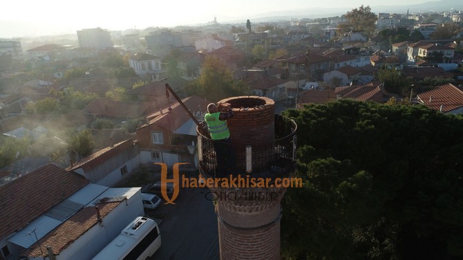 Efendi Camii’nin Onarımı Akhisar Belediyesi’nce Yapılıyor