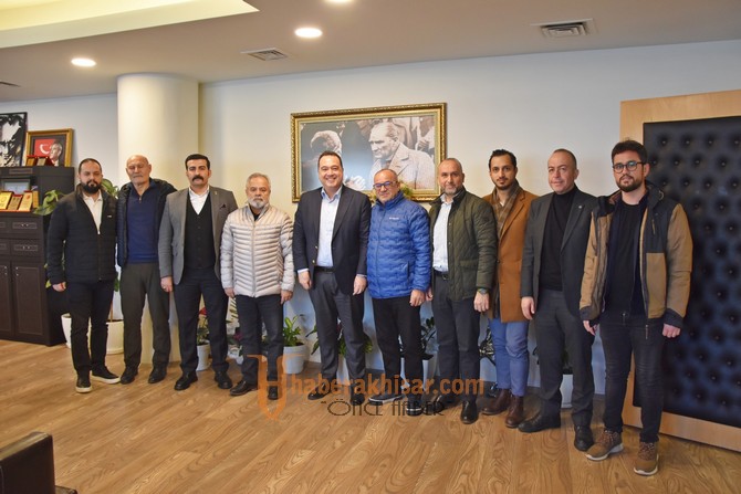 Akhisarspor Yönetiminden Başkan Dutlulu’ya Ziyaret