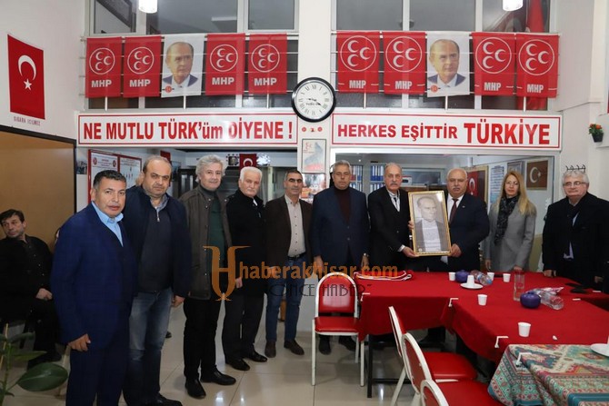 ATSO’dan MHP Akhisar İlçe Teşkilatına Ziyaret
