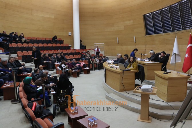 Akhisar Belediyesi 2019 Yılı İlk Meclis Toplantısı Yapıldı