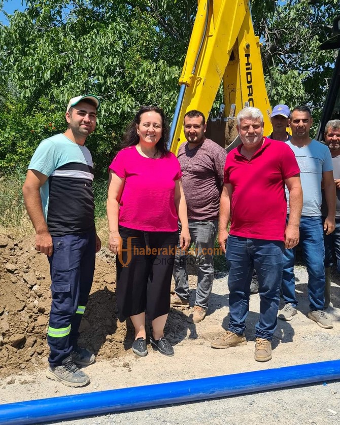Akhisar Ulucami Mahallesinde Kısmi İçme Suyu Hattı Döşendi