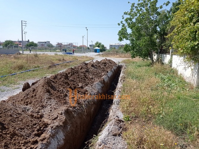 Akhisar Ulucami Mahallesinde Kısmi İçme Suyu Hattı Döşendi