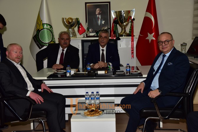 Başkan Ergün’den Akhisarspor’a Moral Ziyareti
