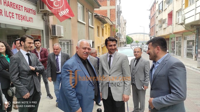 Yeniden Refah Partisinden MHP Ziyareti