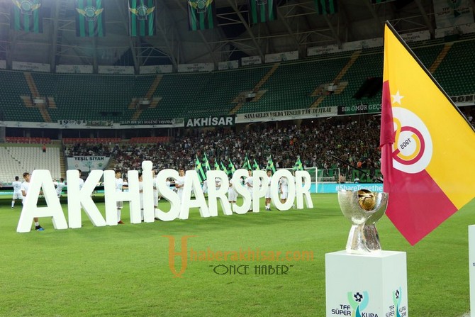 Süper Kupa Akhisarspor'un