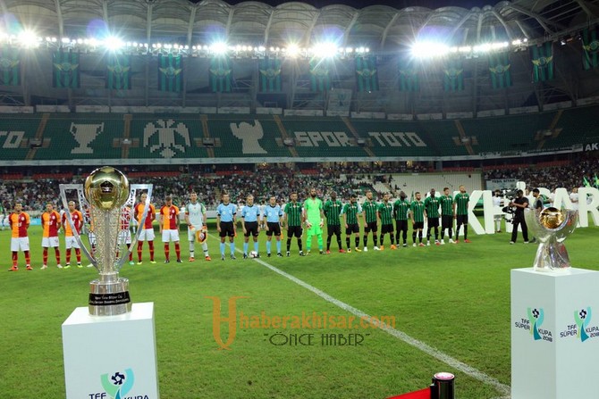 Süper Kupa Akhisarspor'un