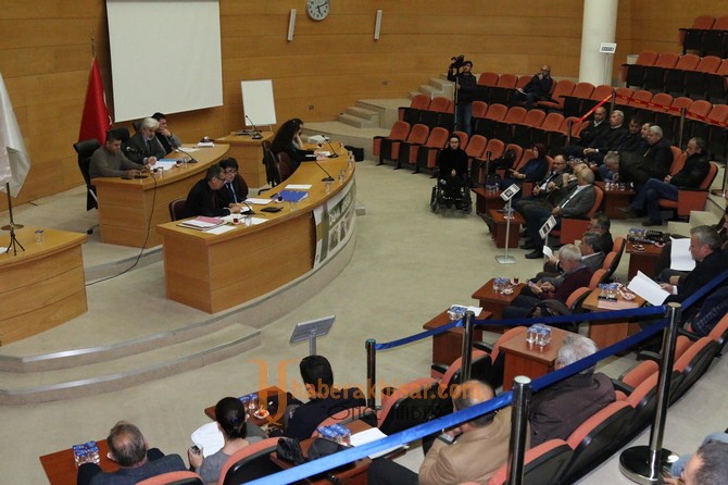 Akhisar Belediyesi Aralık ayı olağan meclis toplantısı yapıldı