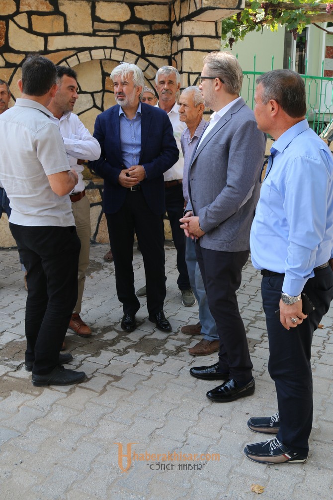 Başkan Hızlı, Karabörklü ve Karaköy Mahallelerini ziyaret etti