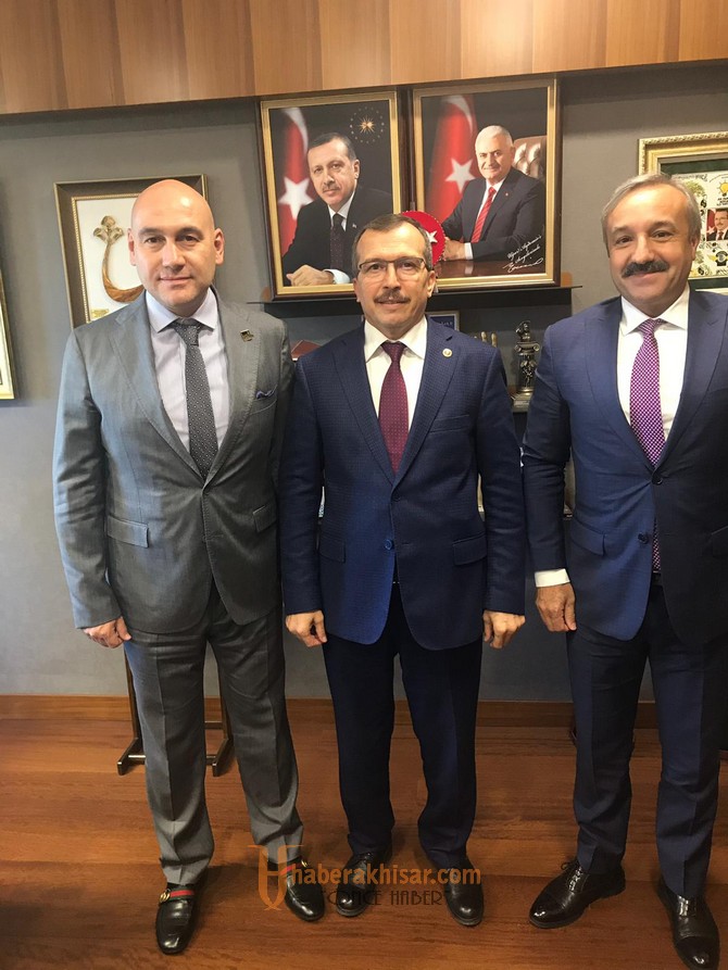 Ulusoy ve Alhat  Zeytin İçin Ankara'da