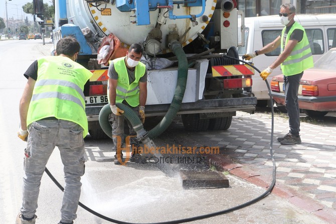 Akhisar’da Su Taşkınlarına Karşı Önlemler Alındı