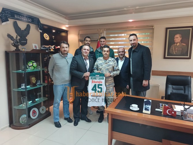 Akhisar Belediye Basketbol takımından protokol ziyaretleri