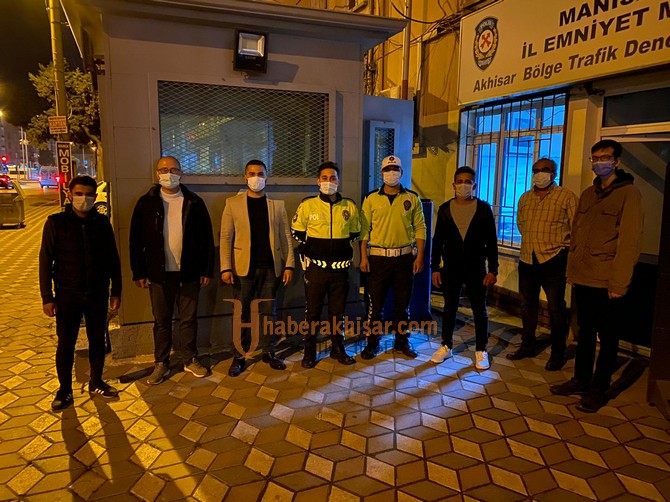 Ak Parti Akhisar’dan Polise Ziyaret