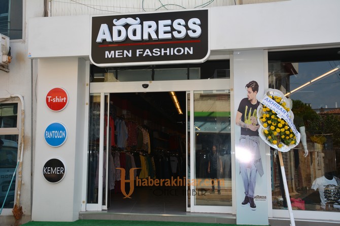 ADDRESS Men Fashıon Akhisar'da Açıldı