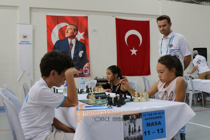 Akhisar Geleneksel 27. Açık Satranç Turnuvası sona erdi