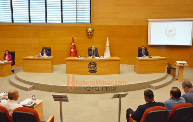 Akhisar Belediyesi Eylül Ayı Olağan Meclis Toplantısı Yapıldı