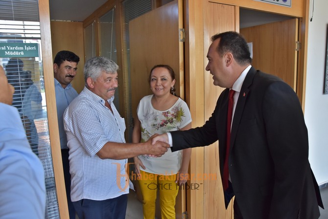 Başkan Dutlulu, belediye çalışanları ile bayramlaştı