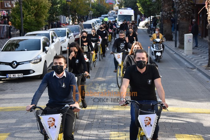 Akhisar Belediyesi’nden 10 Kasım’da Bisiklet Turu
