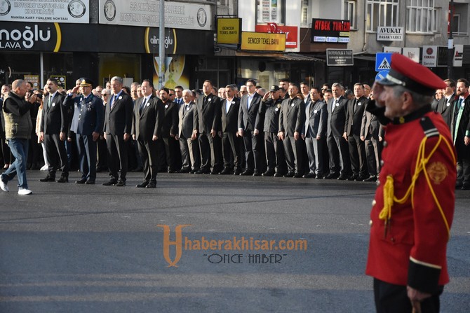 10 Kasım Atatürk’ü Anma Günü Çelenk Koyma Töreni Düzenlendi