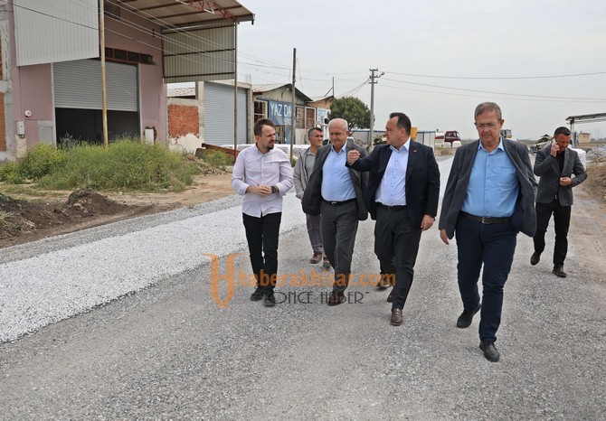 Karaosmanoğlu Sanayi Sitesi’nde Soğuk Asfalt Çalışması Başladı