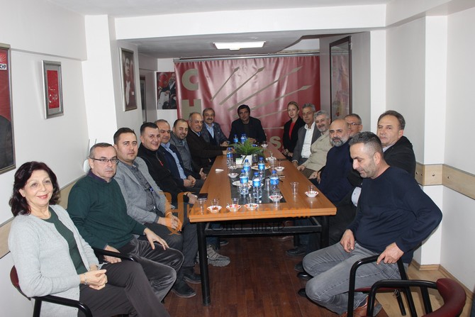 ATSO’dan CHP İlçe Yönetimine Ziyaret 
