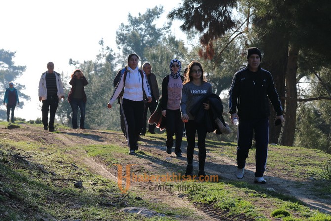 Akhisar’da doğa yürüyüşünün bu haftaki rotası Süleymanköy oldu