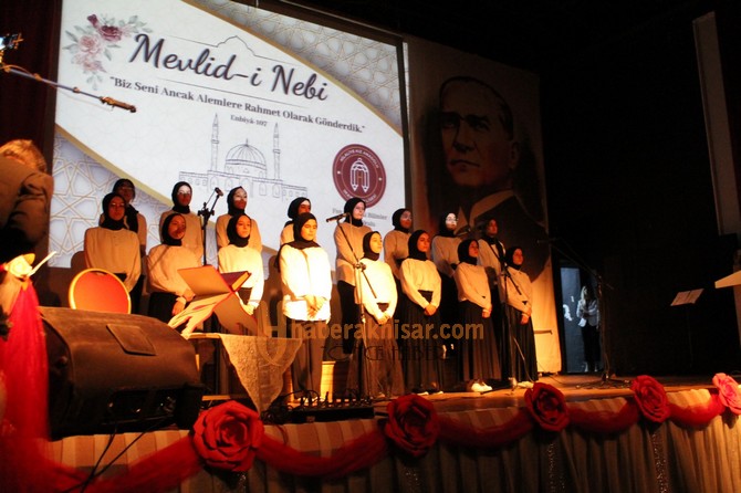 Hilaliye Kız Anadolu İmam Hatip Lisesi’nden Mevlid-i Nebi Haftası Kutlama Töreni