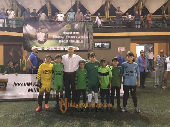Golman İbrahim minikler futbol turnuvası sona erdi