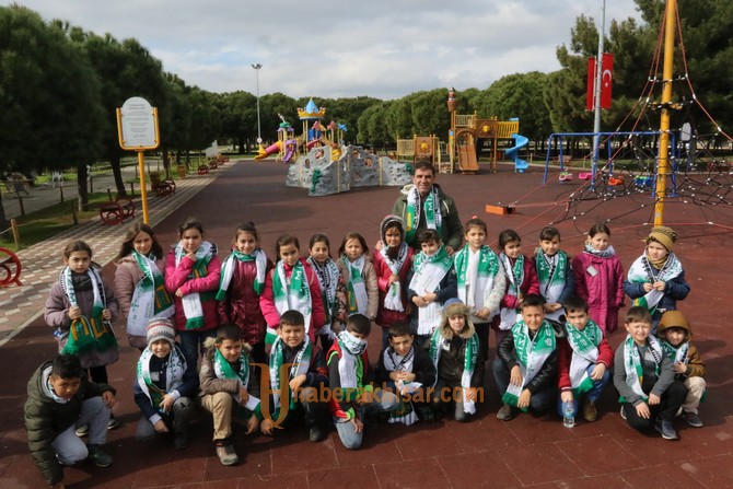 Akhisar Ahmet Vehbi Bakırlıoğlu İlkokulu 3.sınıf öğrencileri şehrini keşfetti