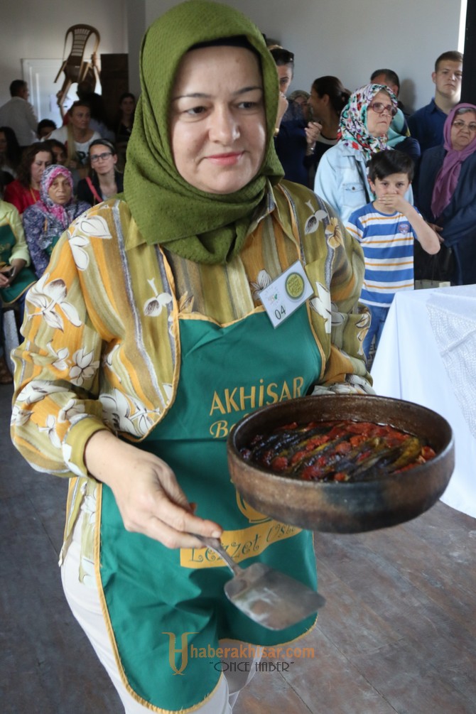Çağlak Festivali 9. Zeytinyağlı Yemek Yarışması yapıldı