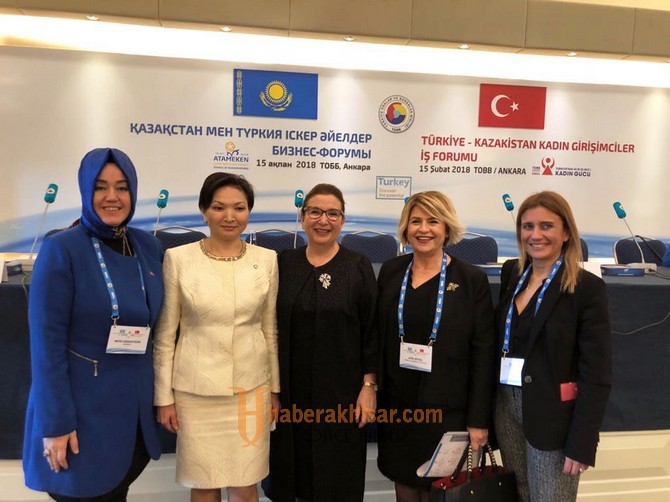 Türk ve Kazak kadın girişimcilerden işbirliği