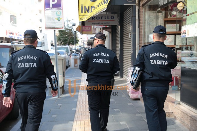 Akhisar Belediyesi Zabıta Ekipleri Hijyen Denetimi Yaptı