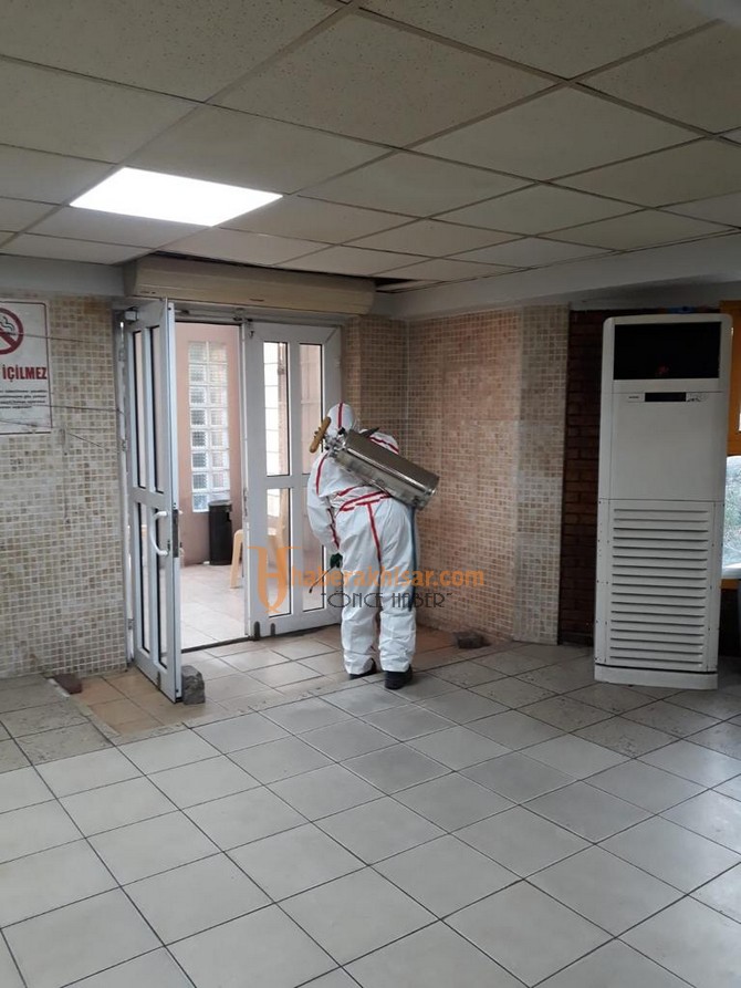 Akhisar Belediyesi Koronavirüs’e Karşı Mücadeleye Devam Ediyor