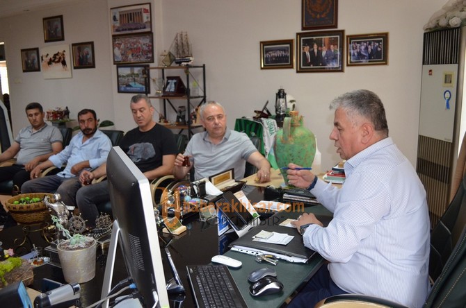 Milletvekili Bakırlıoğlu Ziraat Odasını Ziyaret Etti