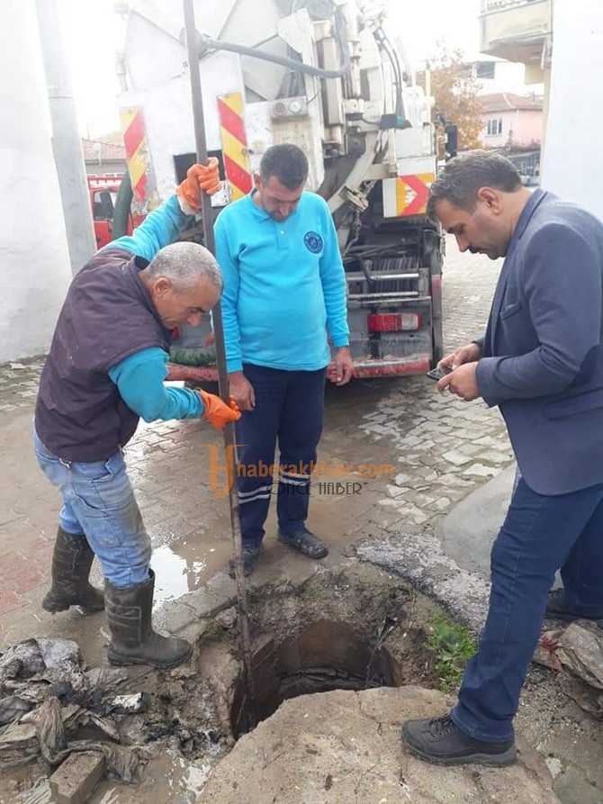 Erdelli’nin Kanalizasyon ve Yağmur Suyu Hatları Bakıma Alındı