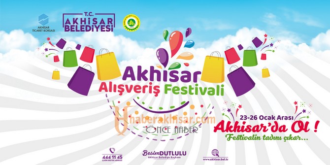 Akhisar Alışveriş Festivali programı belli oldu