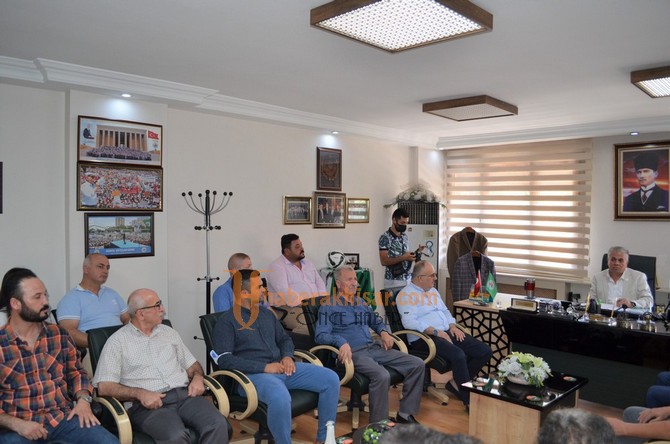 AK Parti Akhisar Ziraat Odasını Ziyaret Etti