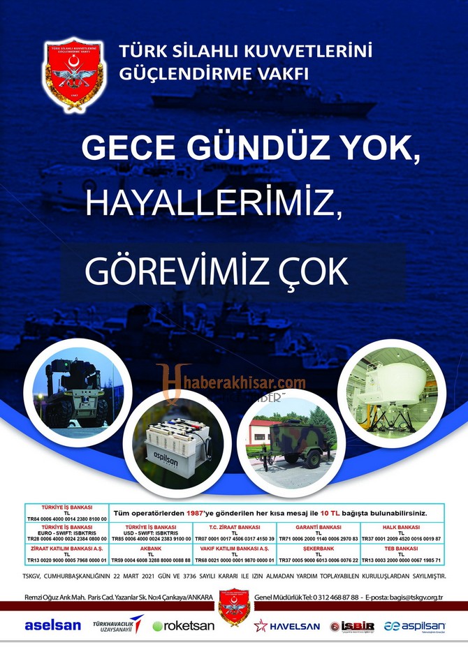 Biriktirdikleri Harçlıklarını Türk Silahlı Kuvvetlerini Güçlendirme Vakfına Bağışladılar