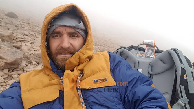 Akhisarlı Dağcı İran'ın En Yüksek Dağına Tırmandı