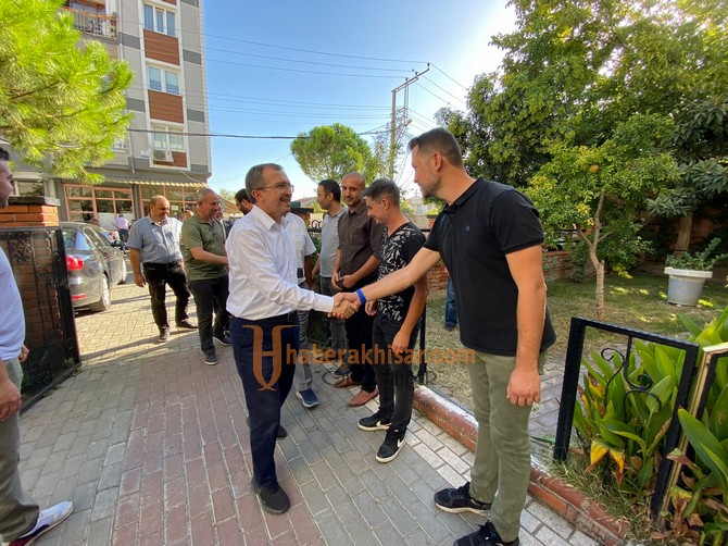 Milletvekili Aydemir Akhisar Halk Eğitimi Merkezi Müdürlüğünü Ziyaret Etti