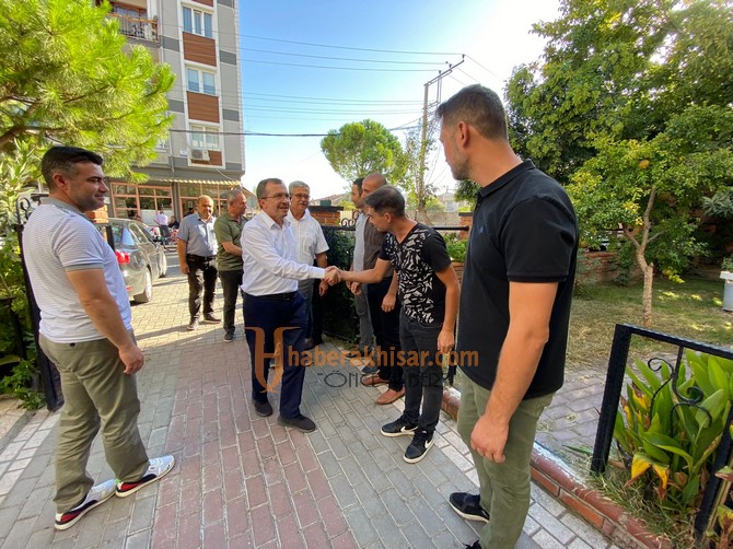 Milletvekili Aydemir Akhisar Halk Eğitimi Merkezi Müdürlüğünü Ziyaret Etti