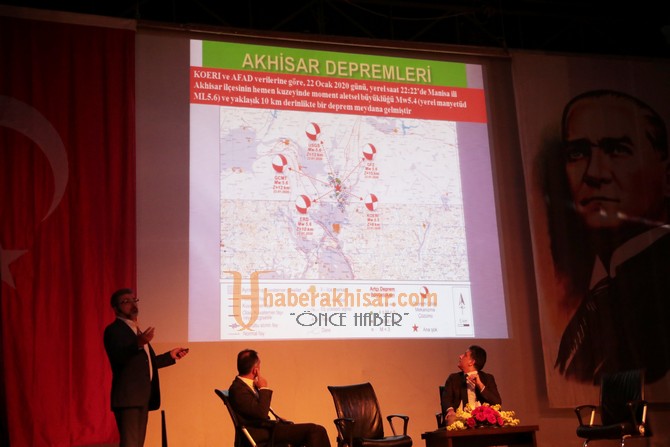 Uzmanlar Akhisar’da Depremi Anlattı