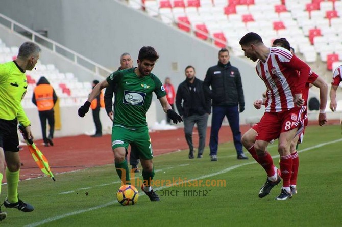 Demir Grup Sivasspor; 1 - T.M Akhisarspor; 1