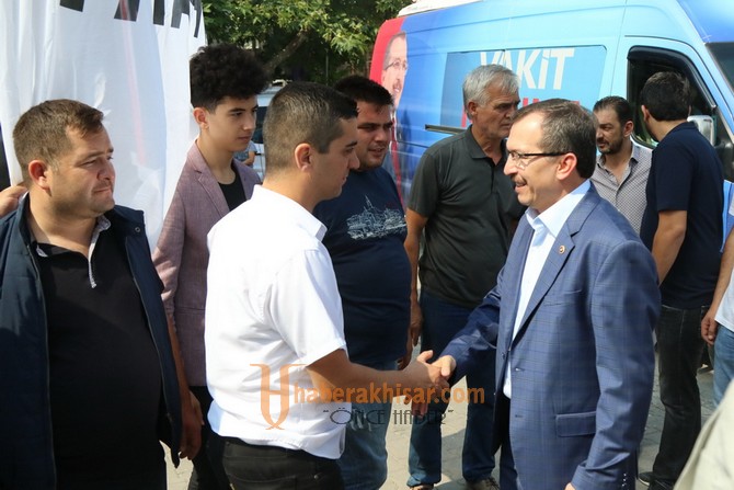 Manisa Milletvekili Uğur Aydemir, sanayi esnafı ile buluştu