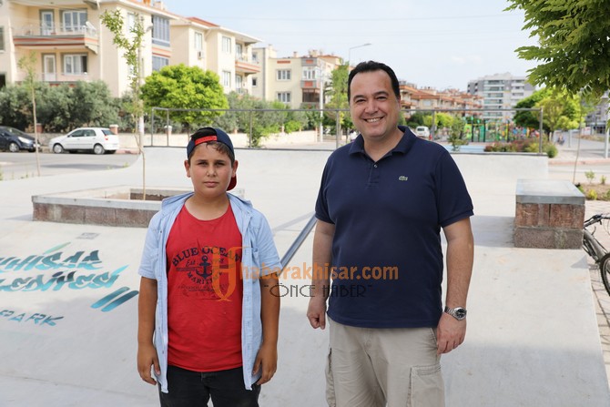 Başkan Dutlulu Gençlere Sözünü Tuttu, Skate Park Hizmete Açıldı
