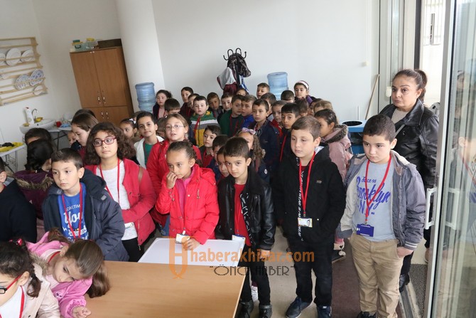 Dereköy ilkokulu öğrencileri şehrini keşfetti