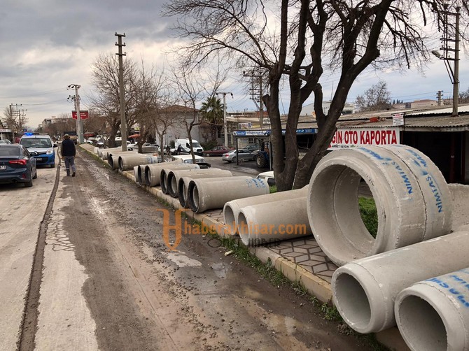 Akhisar’da Prestij Cadde Çalışmaları Hızla İlerliyor 