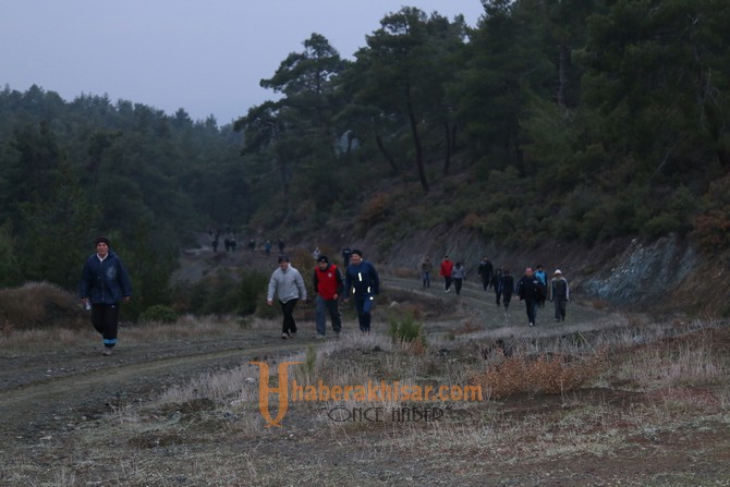 Doğa yürüyüşlerinde 10.hafta rota Karaköy parkuru oldu