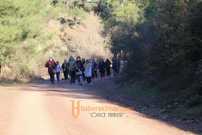 Doğa yürüyüşünün 23.hafta parkuru da Muştullar parkuru oldu